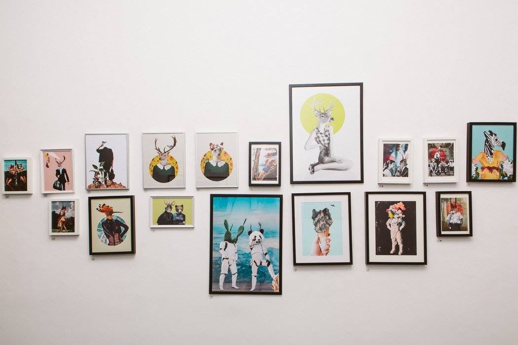 Hagara Stuff at Kuli Alma, Tel Aviv, 2017. Install view.